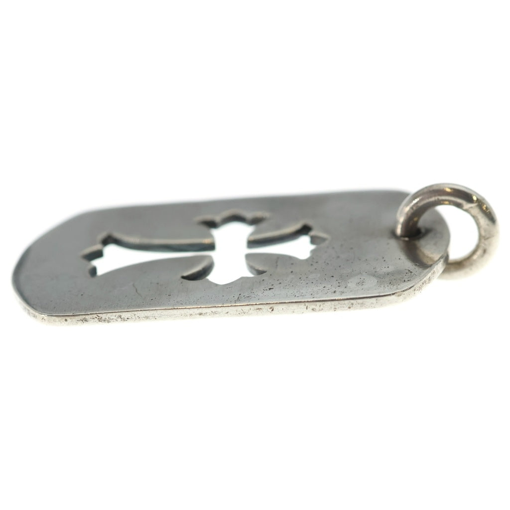 CHROME HEARTS(クロムハーツ) D TAG LRG CO CRS カットアウトクロスドッグタグ ラージ ペンダントトップ シルバー BCA239