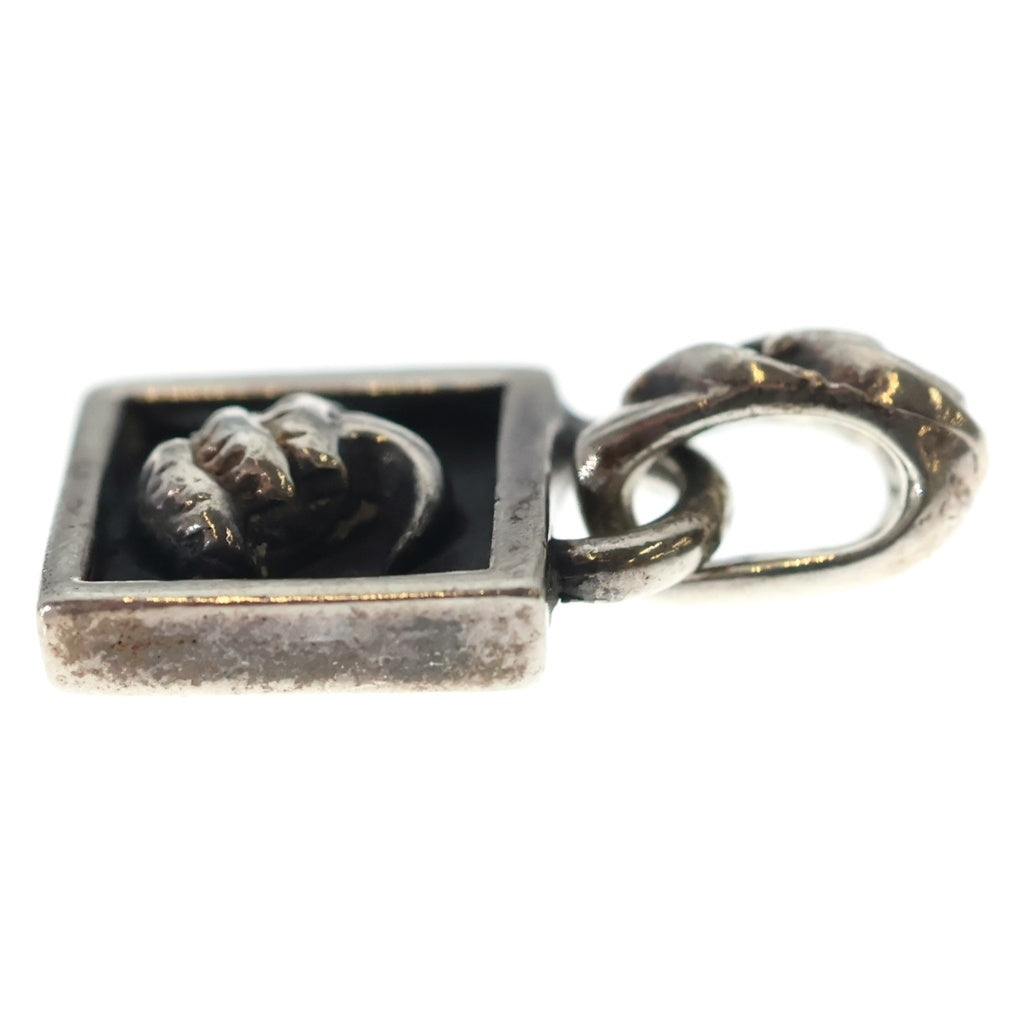 CHROME HEARTS(クロムハーツ) FRAMED CROW フレームドクロウ チャーム ペンダントトップ シルバー BCA272