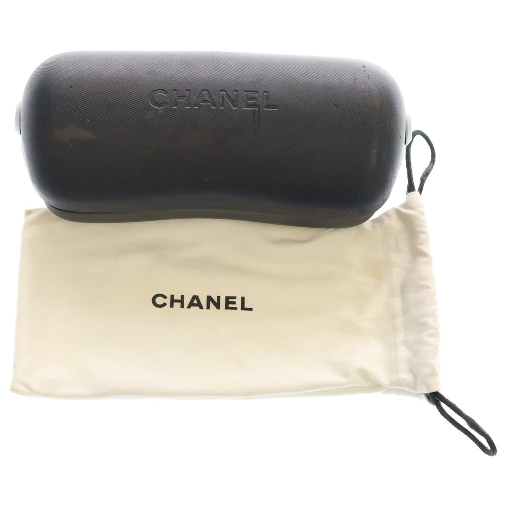 CHANEL(シャネル) マトラッセ ココマーク ブラウンスモーク クリアブラウン マーブル ゴールド金具 サングラス アイウェア 眼鏡 5124-A ブラウン レディース