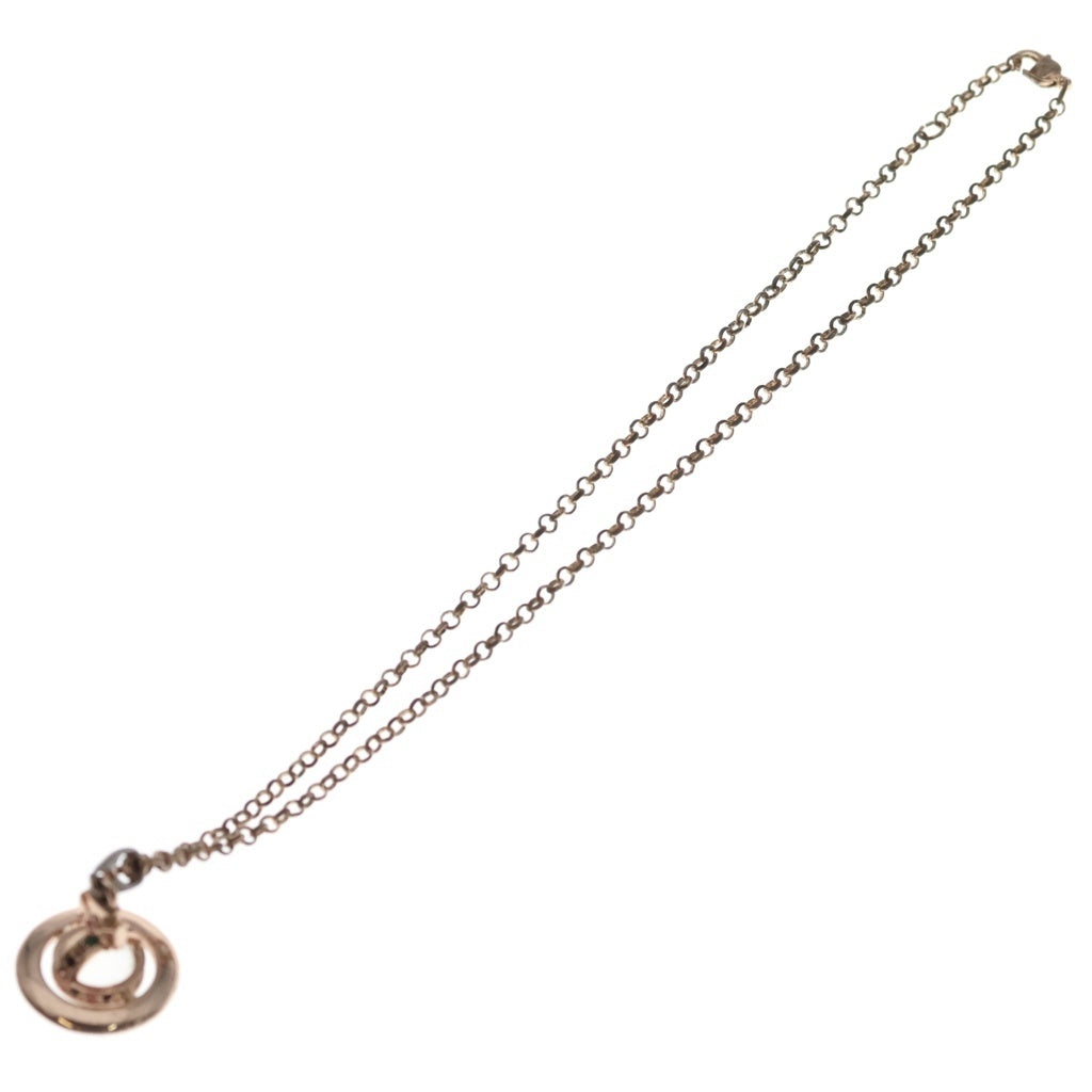 Vivienne Westwood(ヴィヴィアンウエストウッド) Small ORB スモール オーブ ネックレス ピンクゴールド レディース