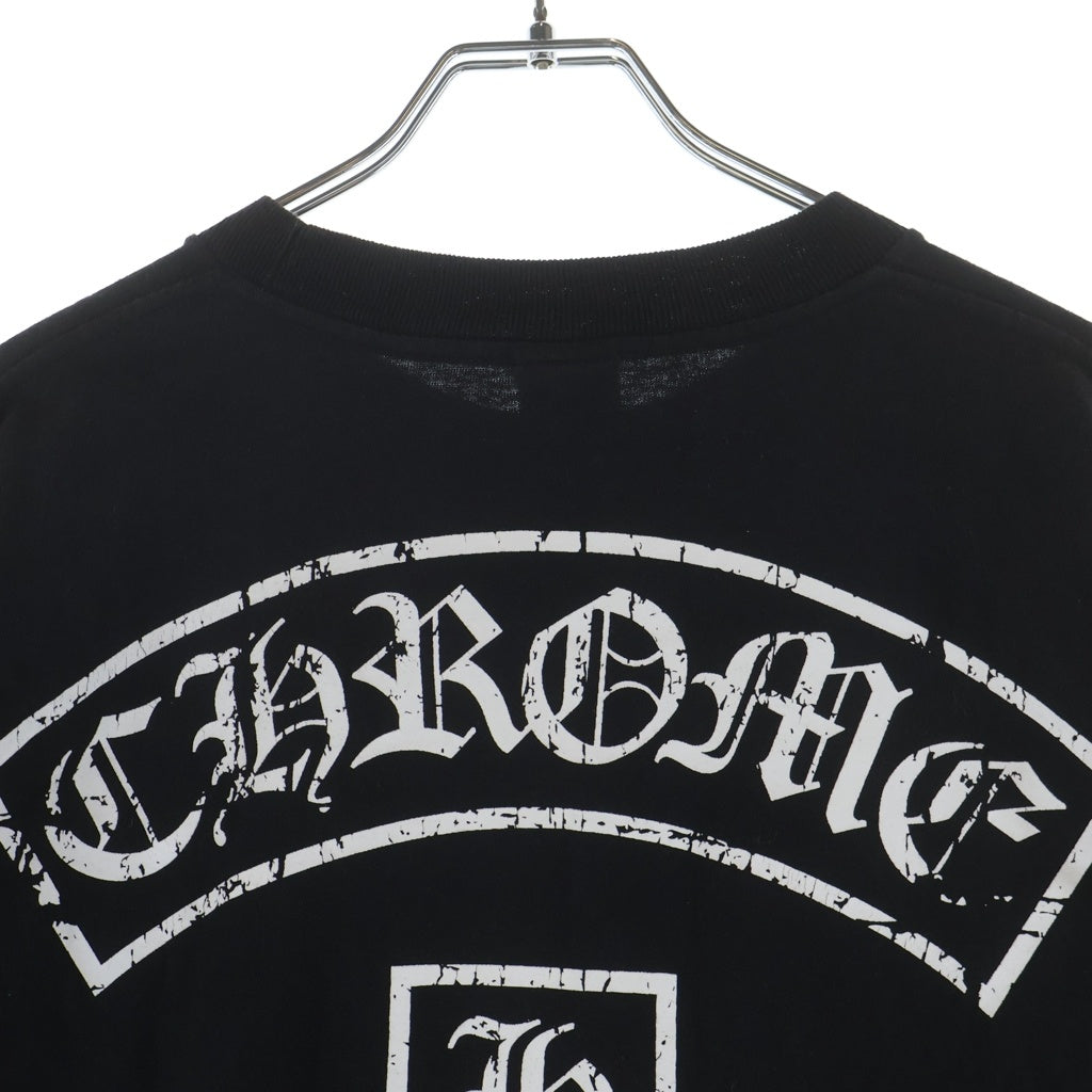 CHROME HEARTS(クロムハーツ) OLD T BAR オールド Tバープリント スター 半袖Tシャツ カットソー ブラック