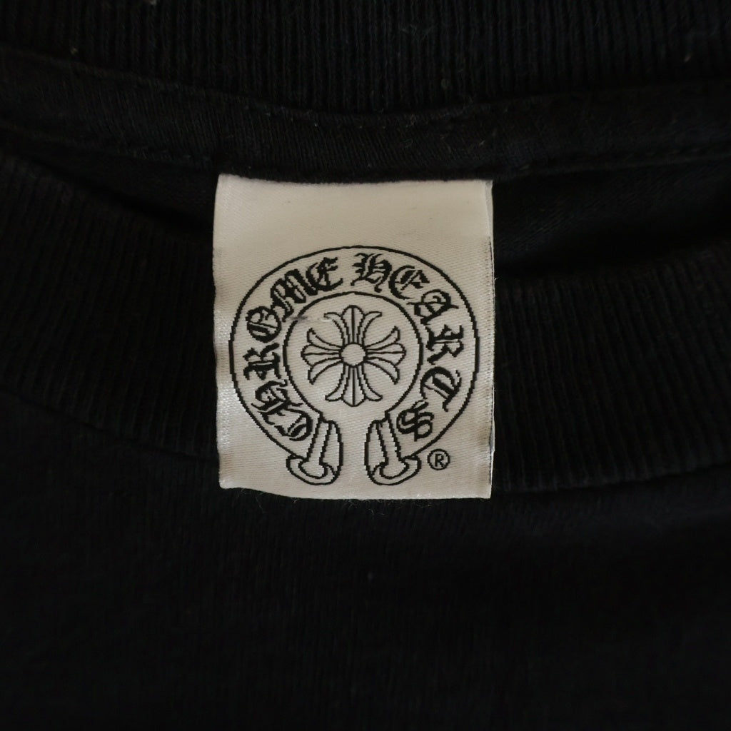 CHROME HEARTS(クロムハーツ) OLD T BAR オールド Tバープリント スター 半袖Tシャツ カットソー ブラック