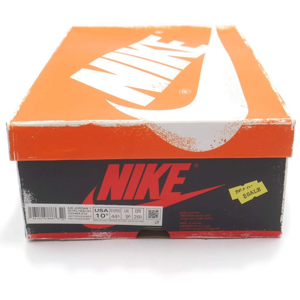NIKE(ナイキ) AIR JORDAN 1 HIGH OG CHICAGO LOST & FOUND DZ5485-612 エアジョーダン1ハイロストアンドファウンド ハイカットスニーカー ホワイト/レッド US10.5/28.5cm