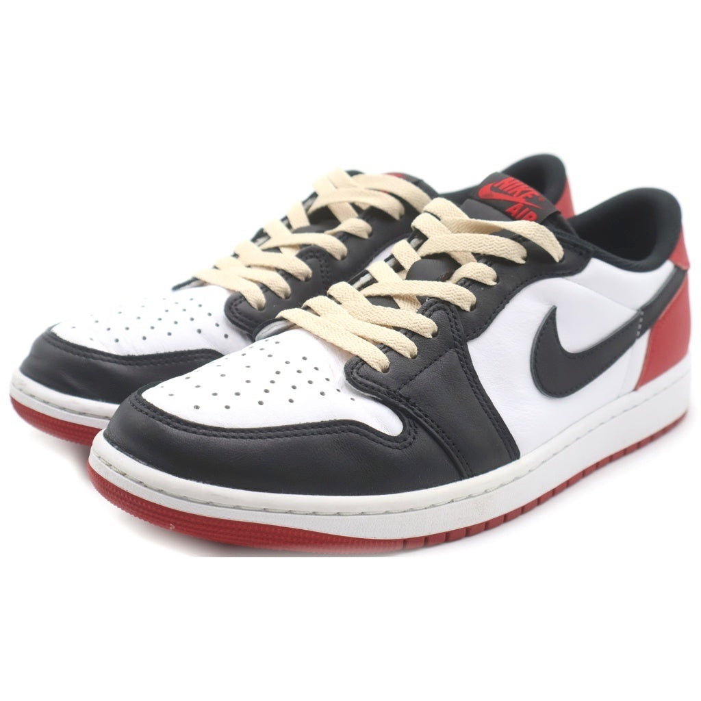 NIKE(ナイキ) AIR JORDAN 1 RETRO LOW OG BLACK TOE CZ0790-106 エアジョーダン1 ロー ブラックトゥ ローカットスニーカー ホワイト/ブラック/レッド US10.5/28.5cm