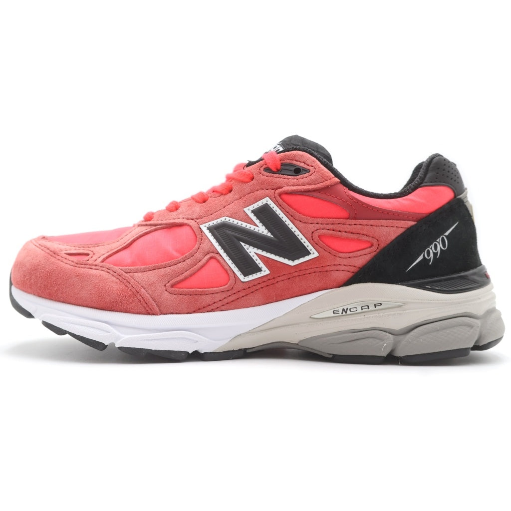 New Balance(ニューバランス) M990PL3 異素材切替 ローカットスニーカー USA製 レッド/ブラック US8.5/26.5cm