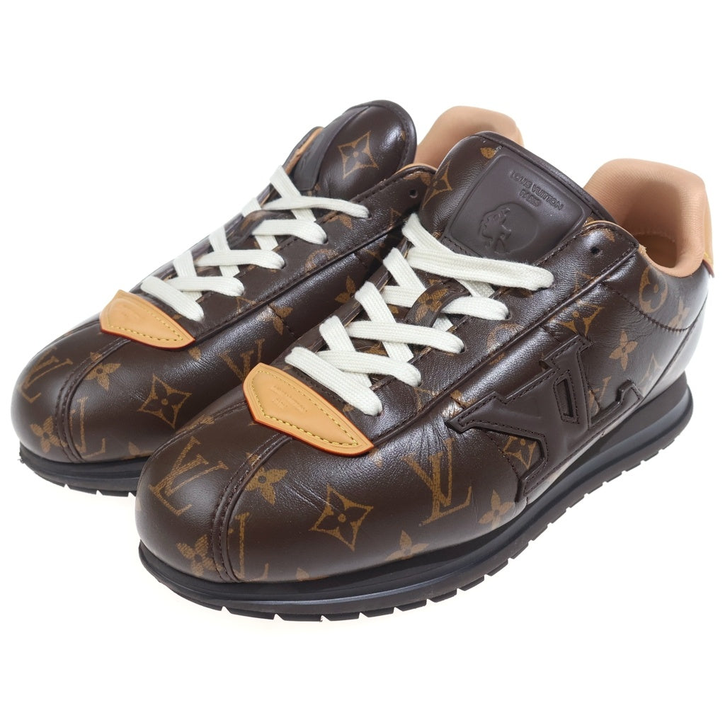 LOUIS VUITTON(ルイヴィトン) BUTTERSOFT SNEAKER LV バターソフト ローカットスニーカー ブラウン 1AIKVD