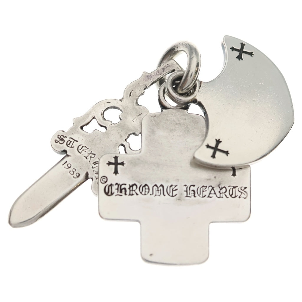 CHROME HEARTS(クロムハーツ) 3TRINKETS 3トリンケッツ ペンダントトップ シルバー BCA202