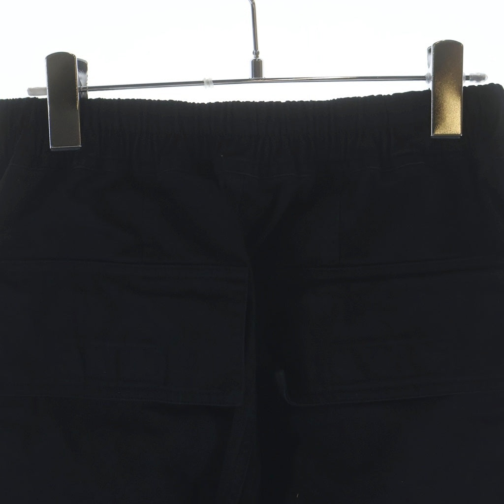 DRKSHDW(ダークシャドウ) 24AW CREATCH WIDE CARGO DRAWSTRING PANTS クリーチ ワイドカーゴ ドローストリング パンツ ブラック DU02E7394-TW