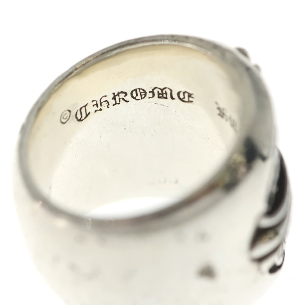 CHROME HEARTS(クロムハーツ) CLASSIC OVAL クラシックオーバルクロス リング シルバー BCA340