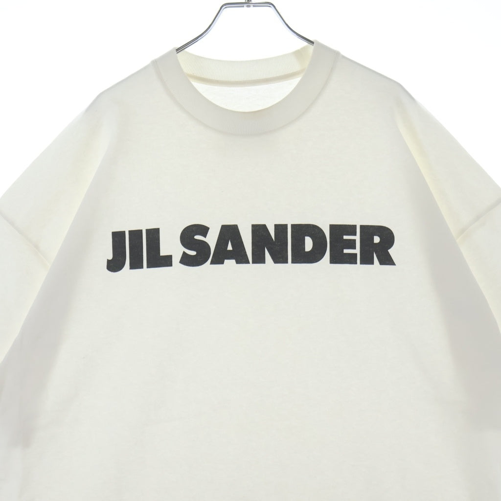 JIL SANDER(ジルサンダー) 24SS LOGO T-SHIRT ロゴプリント 半袖Tシャツ カットソー ホワイト J21GC0001 J45148
