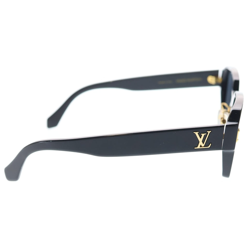 LOUIS VUITTON(ルイヴィトン) LV CONFIDENCE コンフィデンス スクエア サングラス アイウェア ブラック/ゴールド 眼鏡 Z2675U