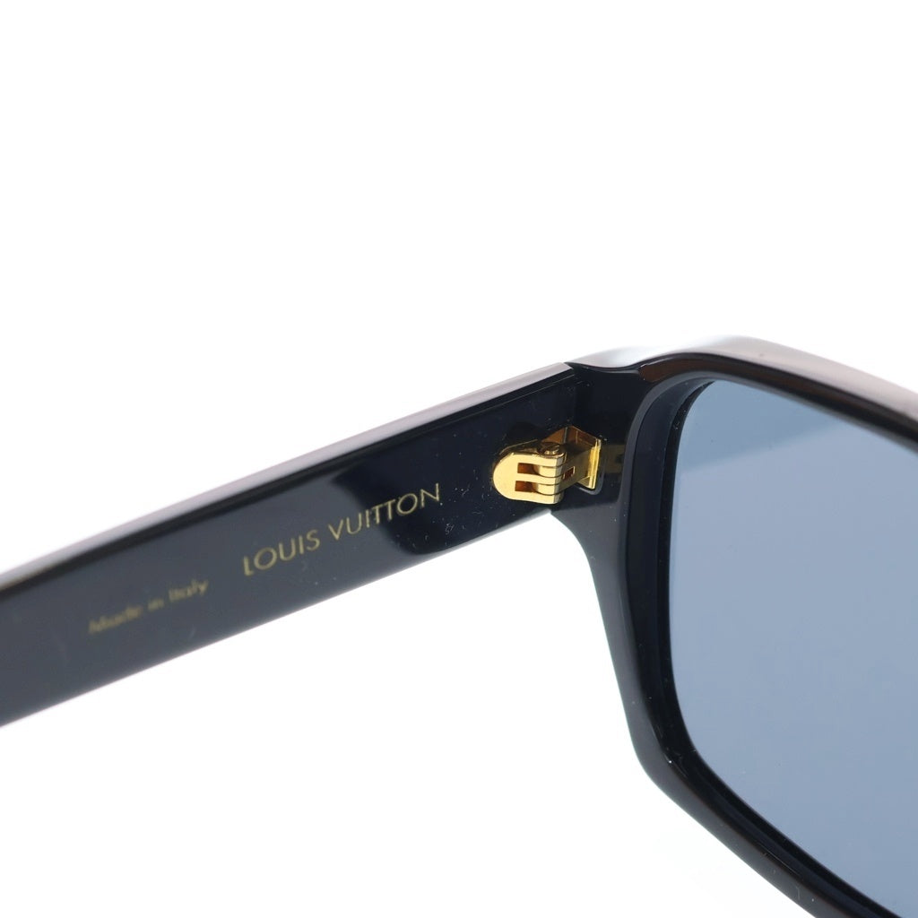 LOUIS VUITTON(ルイヴィトン) LV CONFIDENCE コンフィデンス スクエア サングラス アイウェア ブラック/ゴールド 眼鏡 Z2675U