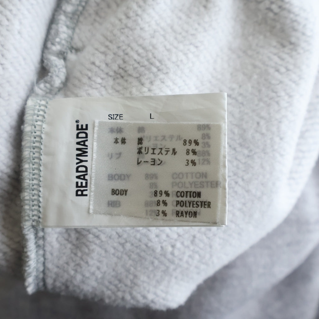 READY MADE(レディメイド) 24AW SWEAT PANTS GRAY アーチロゴ スウェットパンツ グレー RE-CO-GY-00-00-287