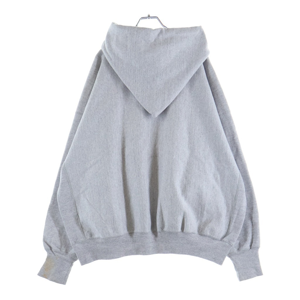 READY MADE(レディメイド) 24AW HOODIE ARCH LOGO アーチロゴ プルオーバーパーカー フーディー グレー RE-CO-GY-00-00-286