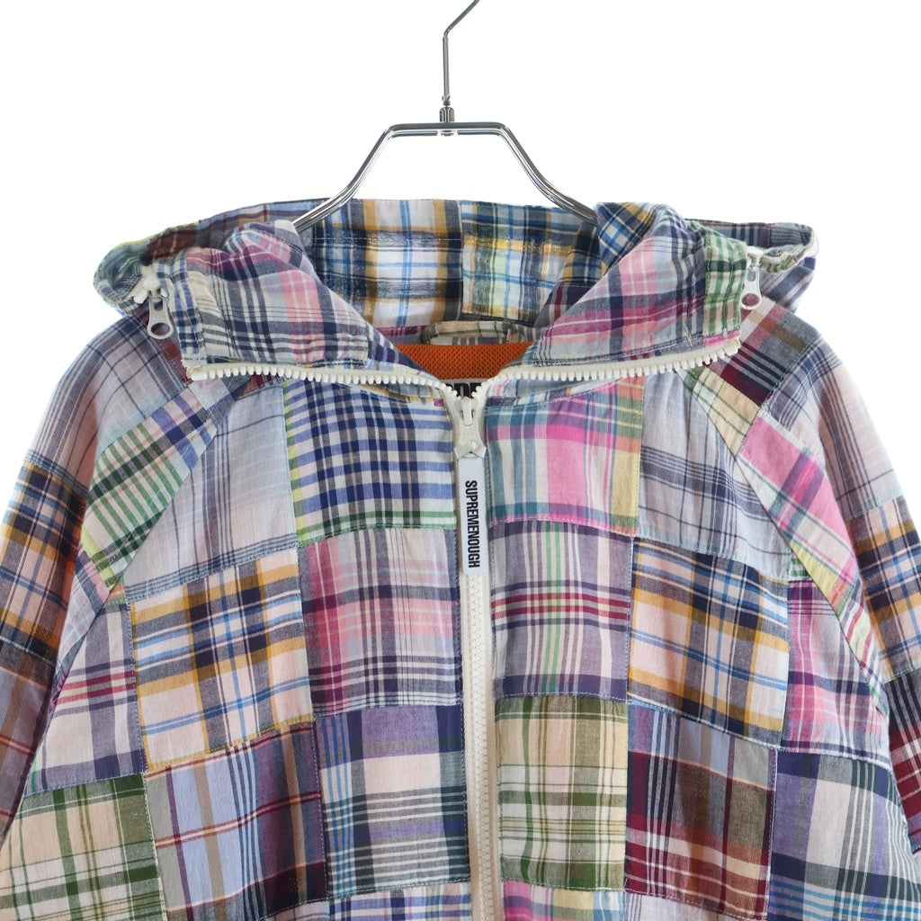 SUPREME(シュプリーム) ×25SS GOODENOUGH Patchwork Hooded Jacket パッチワークフードブルゾン ジャケット マルチカラー