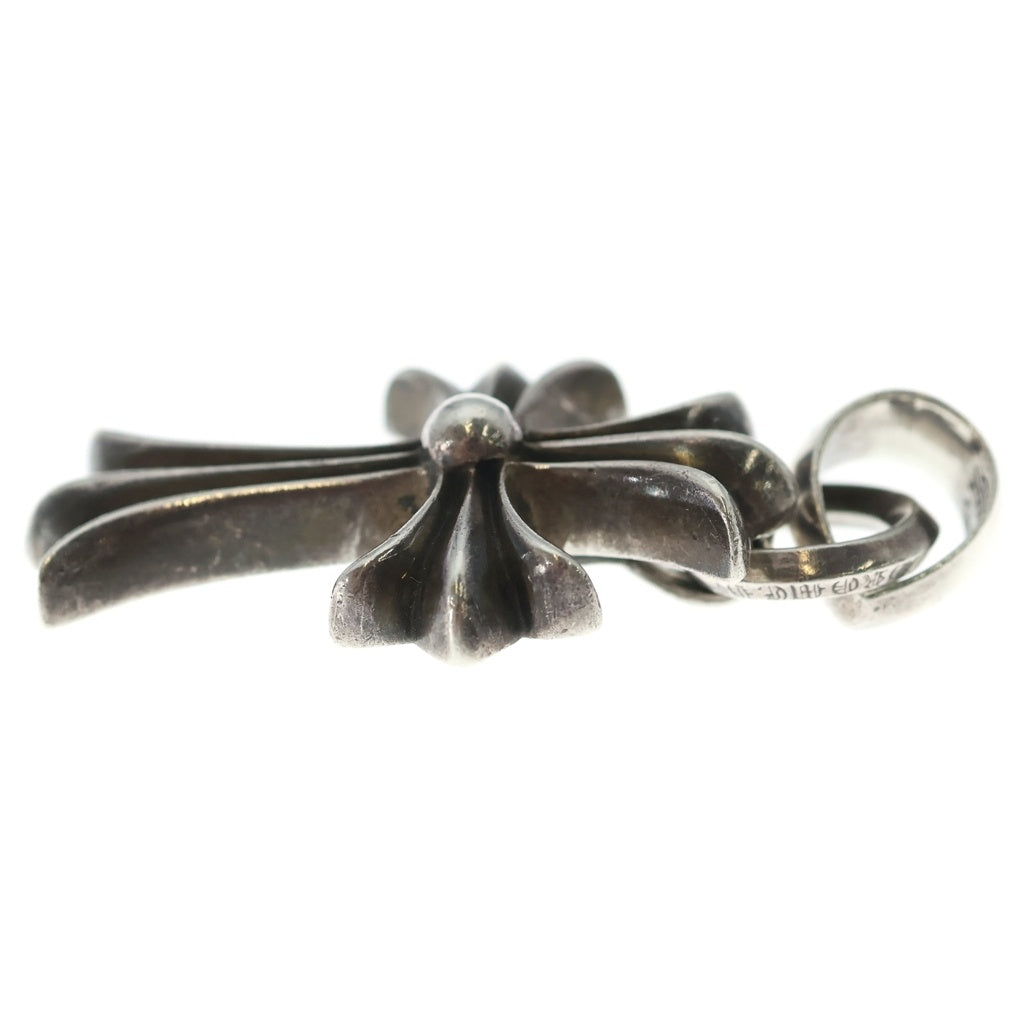 CHROME HEARTS(クロムハーツ) CH CRS SML W/BALE Wベイル スモールCHクロス ペンダントトップ シルバー BCA218