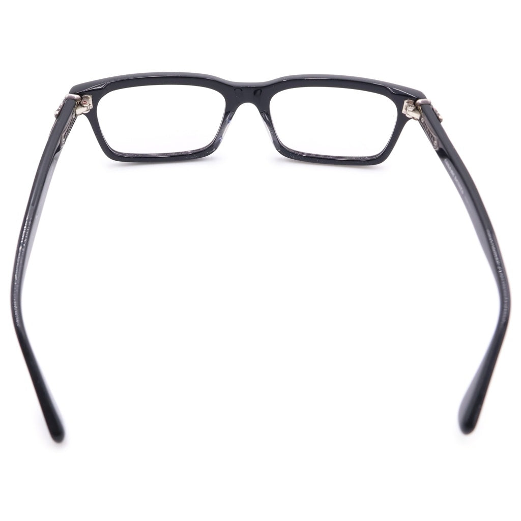 CHROME HEARTS(クロムハーツ) RUMPLEFORESKIN-A ダガー装飾 アイウェア 眼鏡 ブラック