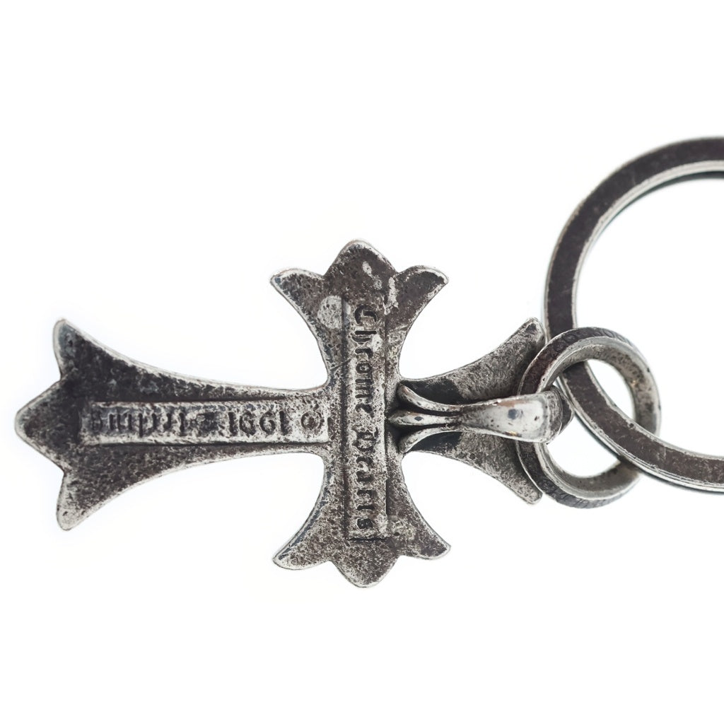 CHROME HEARTS(クロムハーツ) KEYRING SMALL CH CROSS スモールCHクロス キーリング シルバー