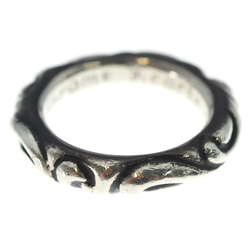 CHROME HEARTS(クロムハーツ) SCRL BAND スクロールバンド リング シルバー BCA351