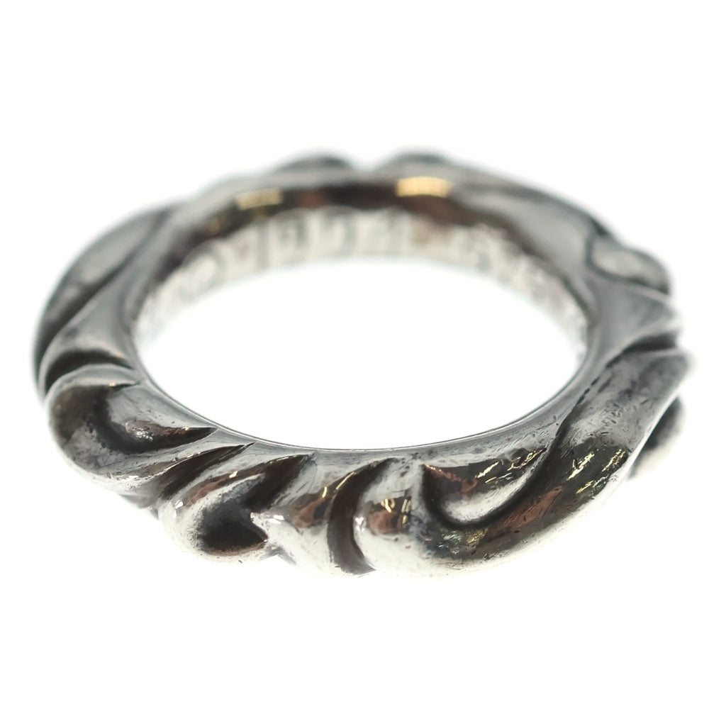 CHROME HEARTS(クロムハーツ) SCRL BAND スクロールバンド リング シルバー BCA351