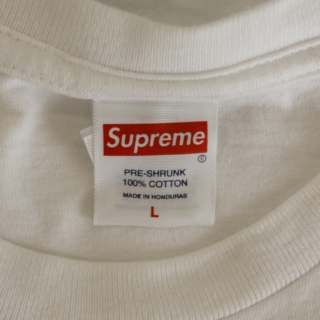 SUPREME(シュプリーム) 24AW Fuck Money Tee ファックマネー 半袖Tシャツ カットソー ホワイト