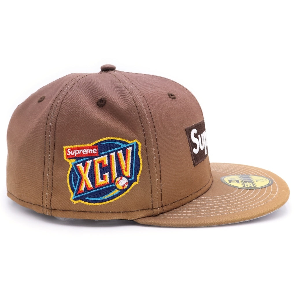 SUPREME(シュプリーム) 23SS × NEWERA Gradient Box Logo グラデーション ボックスロゴキャップ ブラウン