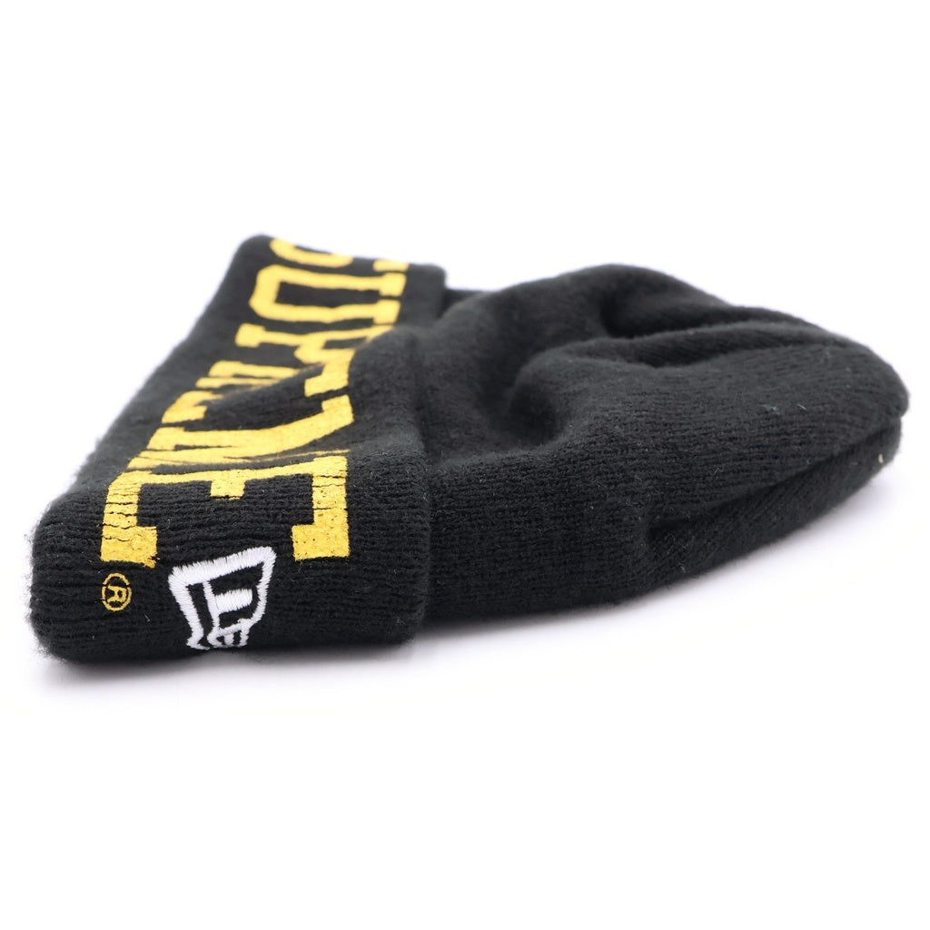 SUPREME(シュプリーム) 23AW Varsity Beanie ヴァーシティ ビーニー ニット帽 ブラック/イエロー