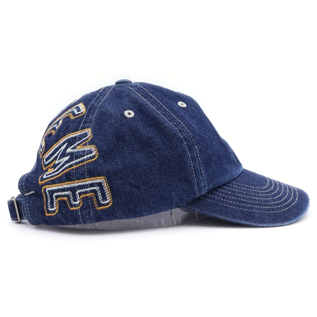 SUPREME(シュプリーム) 23AW Back Arc 6Panel バックアーチ 6パネル キャップ 帽子 インディゴ