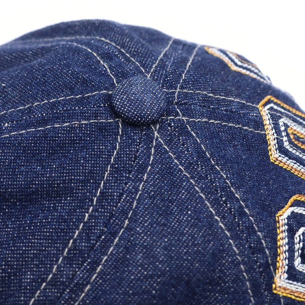 SUPREME(シュプリーム) 23AW Back Arc 6Panel バックアーチ 6パネル キャップ 帽子 インディゴ