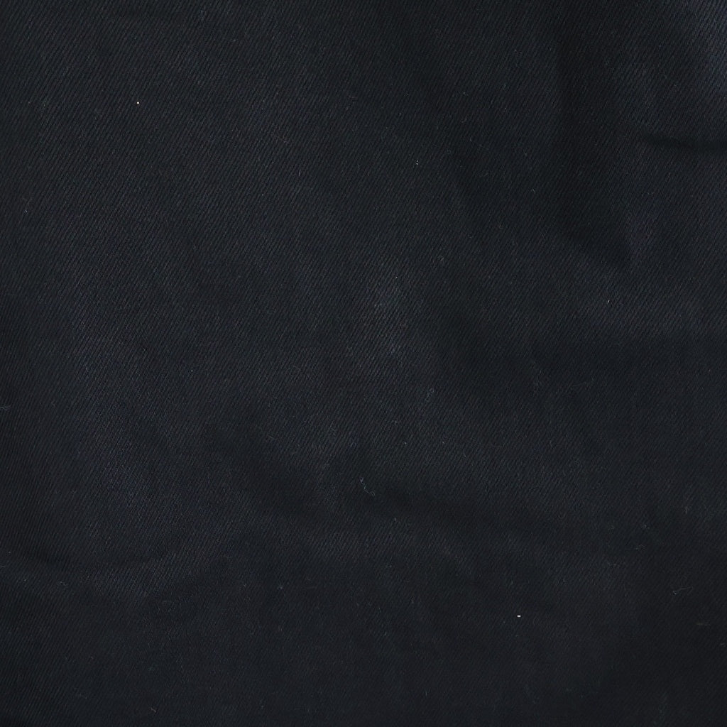 Rick Owens DRKSHDW(リックオウエンス ダークシャドウ) 22AW CUT OUT JUMBO OUTERSHIRT カットアウトジャンボアウターシャツ デニムジャケット ブラック RR02B2705-HBLKJP