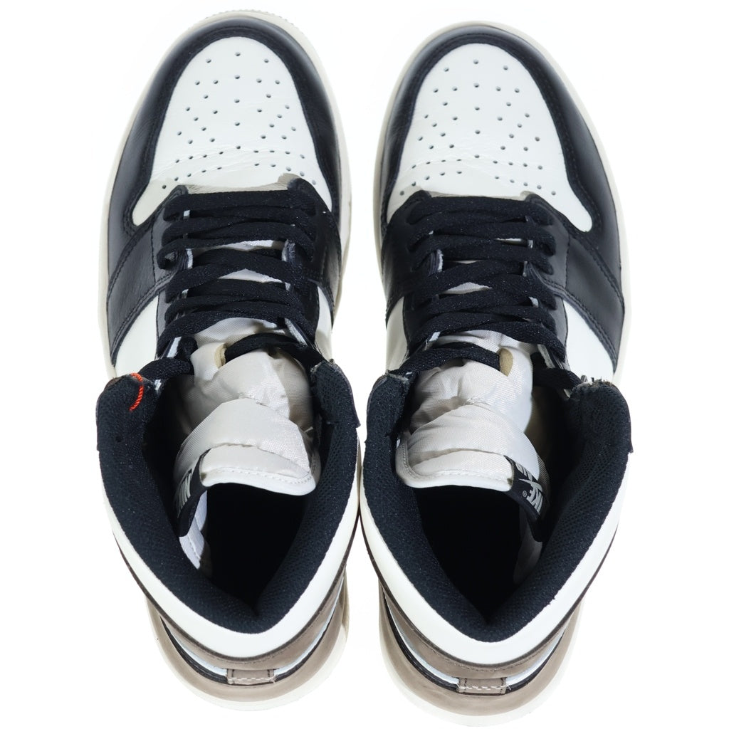 NIKE(ナイキ) AIR JORDAN 1 RETRO HIGH OG DARK MOCHA エアジョーダン1 レトロ ダークモカ ハイカットスニーカー ブラウン/ホワイト/ブラック US10/28cm 555088-105