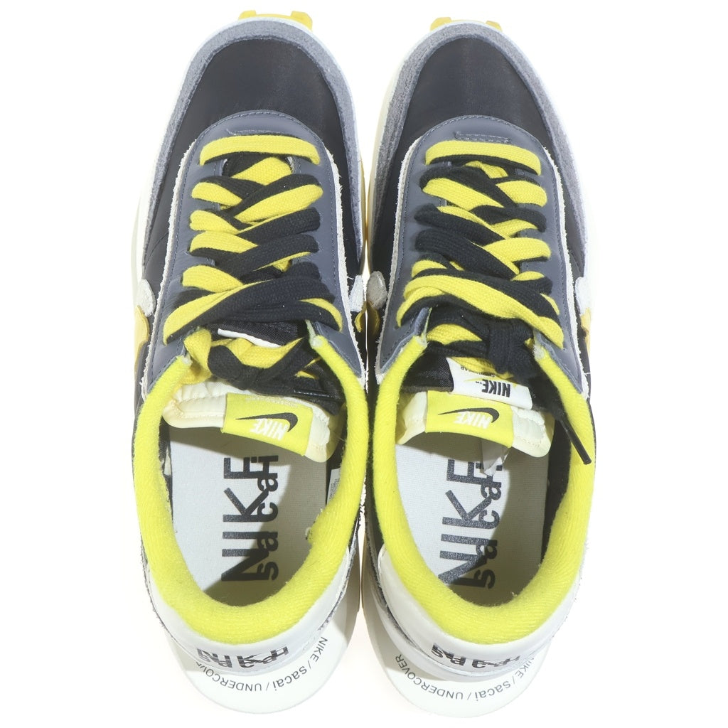 NIKE(ナイキ) ×UNDERCOVER ×sacai LD WAFFLE アンダーカバー サカイ LDワッフル ローカットスニーカーシューズ ブラック/イエロー/ホワイト US10/28cm DJ4877-001
