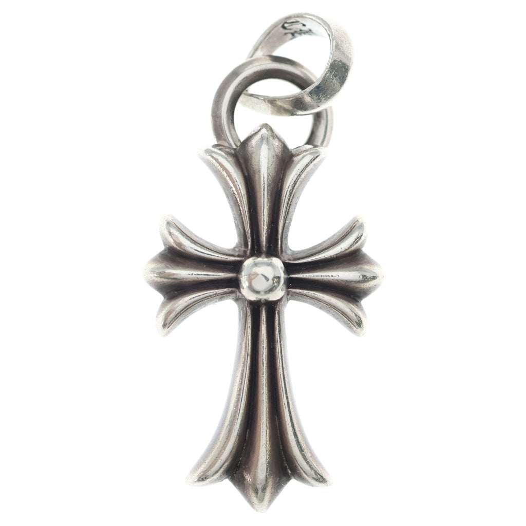 CHROME HEARTS(クロムハーツ) CH CRS SML W/BALE Wベイル スモールCHクロス ペンダントトップ シルバー BCA218