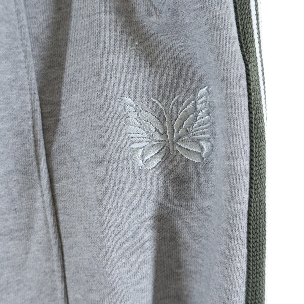 Needles(ニードルス) ×THE GALLERY BOX H.D.TRACK PANTS ザギャラリーボックス ヒザデル スウェットトラックパンツ グレー RW1706