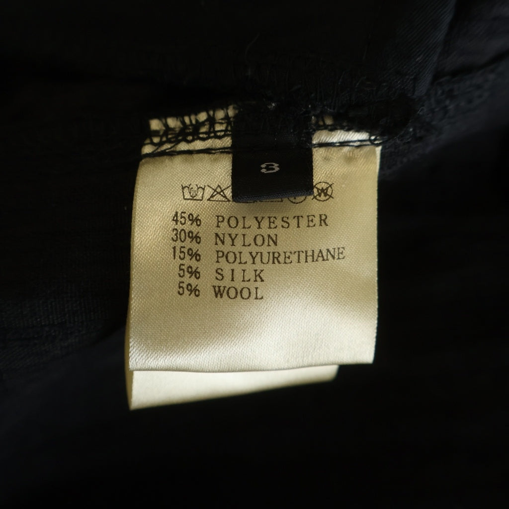 A.F ARTEFACT(エーエフアーティファクト) TUCK SLEEVE JACKET LUXURY TWEED タッグスリーブ ツイード ジップアップジャケット ブラック
