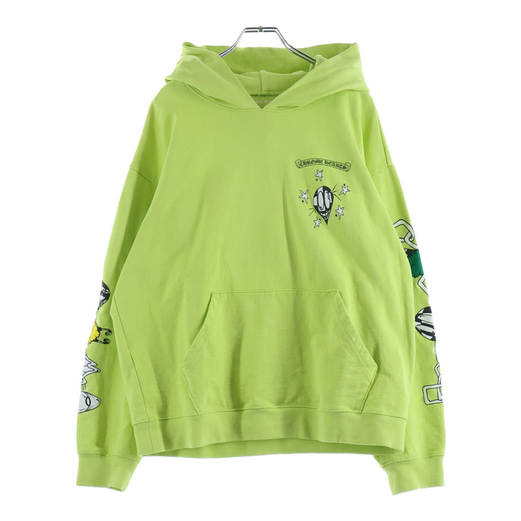CHROME HEARTS(クロムハーツ) ×MATTY BOY PPO CHAIN GAME Pullover Hoodie マッティボーイ プルオーバーパーカー フーディー イエロー