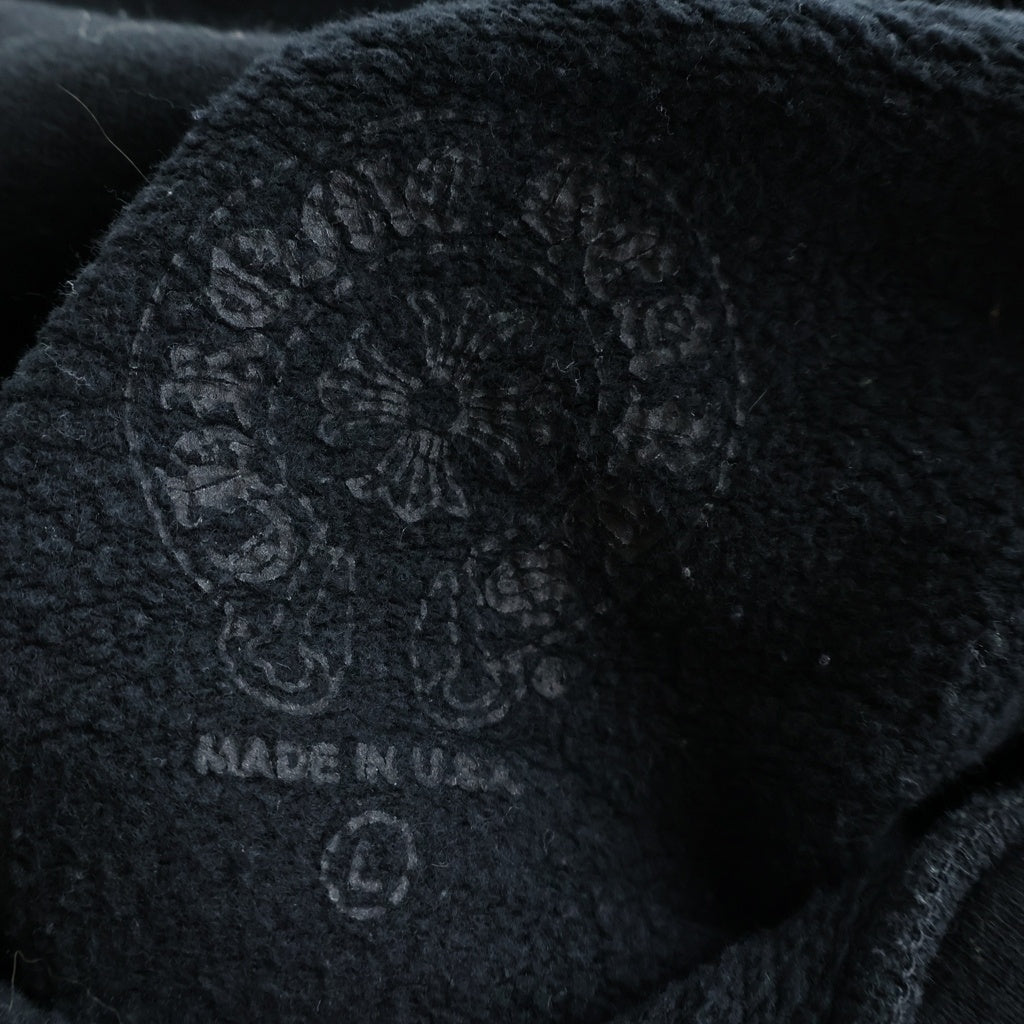CHROME HEARTS(クロムハーツ) MLTCOL CEM CRS HD PLVR マルチカラーセメタリークロスプリントプルオーバーパーカー フーディー ブラック
