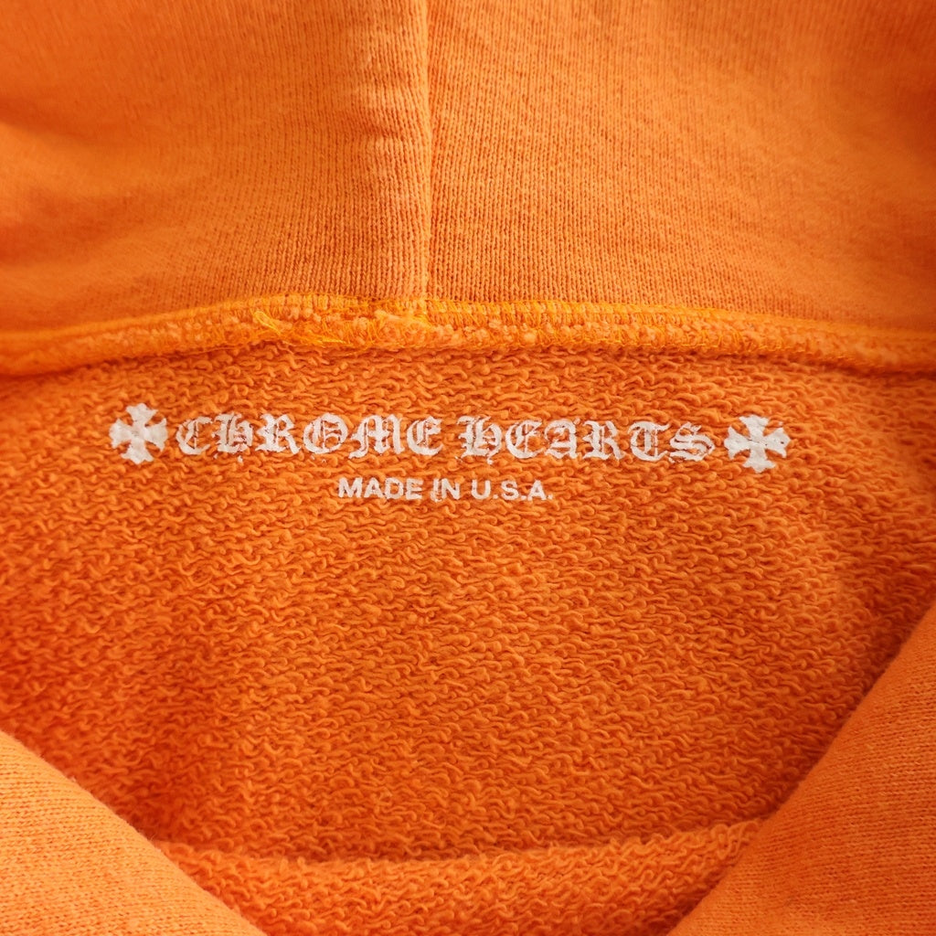CHROME HEARTS(クロムハーツ) ×MATTY BOY PPO LINK BUILD Pullover Hoodie マッティーボーイ プリントロゴ プルオーバーパーカー フーディー オレンジ