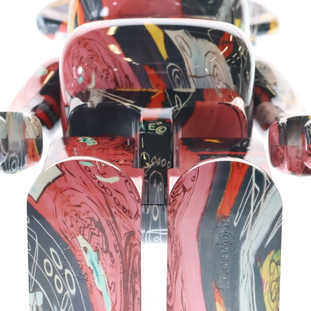 MEDICOM TOY(メディコムトイ) BE@RBRICK Andy Warhol JEAN-MICHEL BASQUIAT #1 1000% ベアブリック アンディ ウォーホル ジャン-ミシェル バスキア フィギュア 人形 マルチカラー