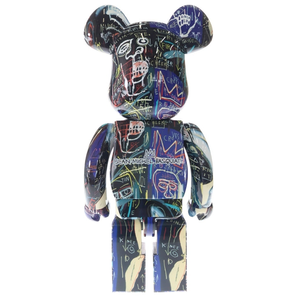 MEDICOM TOY(メディコムトイ) BE@RBRICK Andy Warhol JEAN-MICHEL BASQUIAT #7 1000% ベアブリック アンディ ウォーホル ジャン-ミシェル バスキア フィギュア 人形 マルチカラー