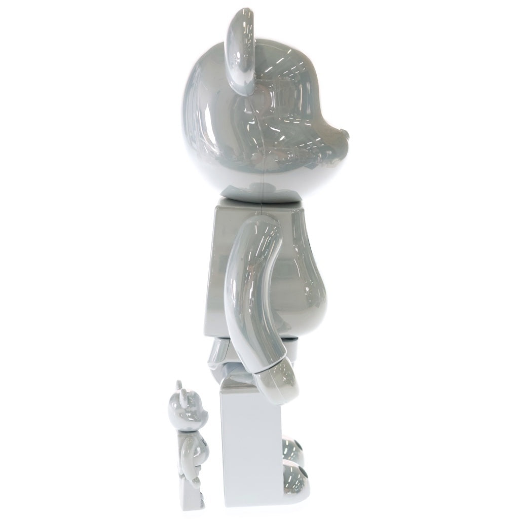 MEDICOM TOY(メディコムトイ) BE@RBRICK oasis WHITE CHROME 400%&100% ベアブリック オアシス フィギュア 人形 ホワイト