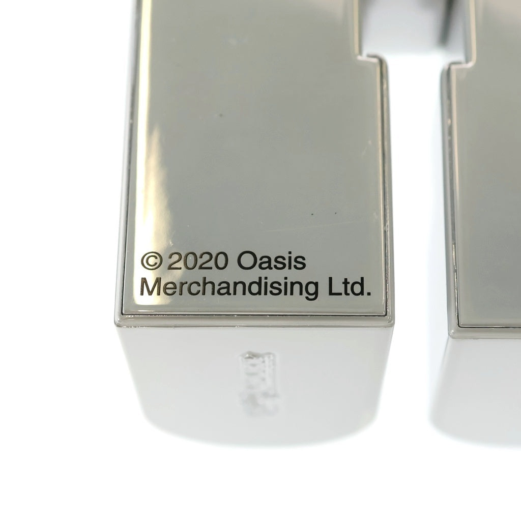 MEDICOM TOY(メディコムトイ) BE@RBRICK oasis WHITE CHROME 400%&100% ベアブリック オアシス フィギュア 人形 ホワイト