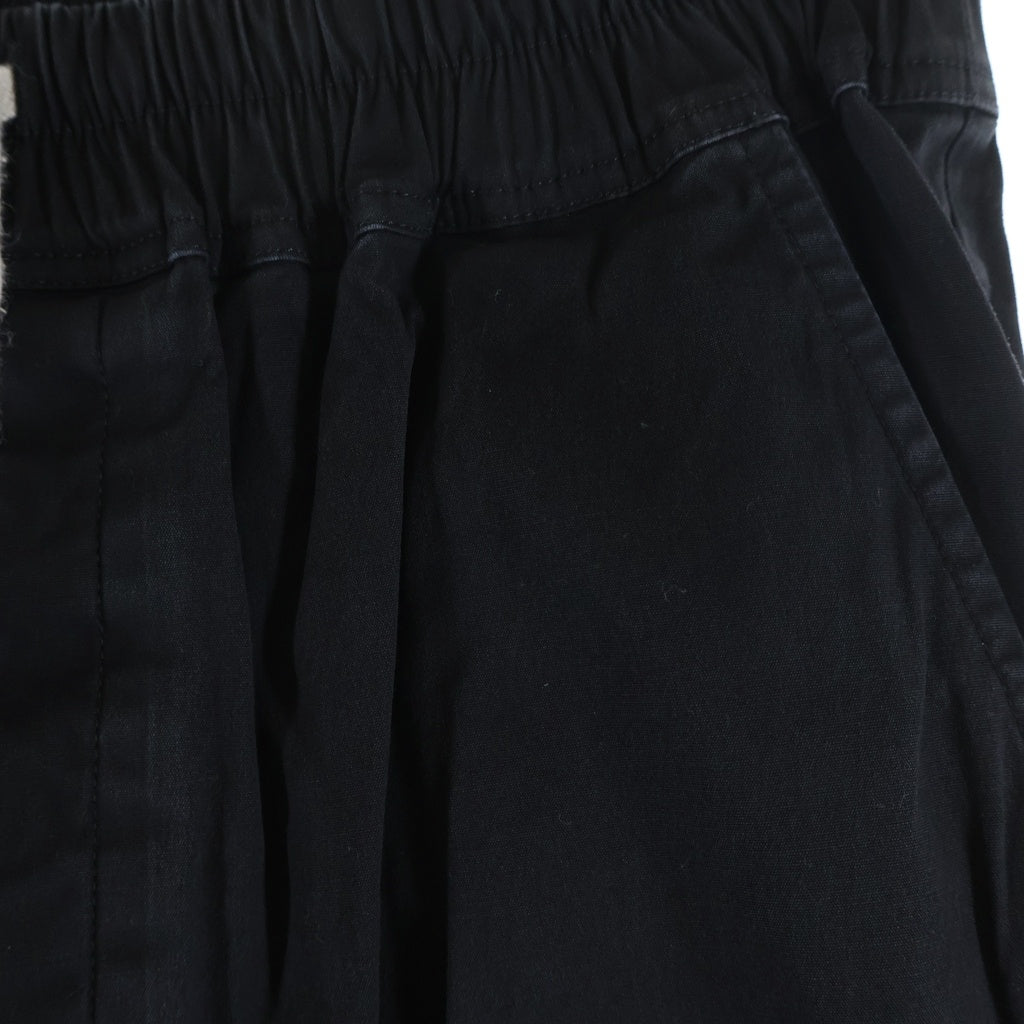 Rick Owens(リックオウエンス) 22SS DRAWSTRING LONG PANTS ドローストリング ロングパンツ ブラック RU01B1380-TE