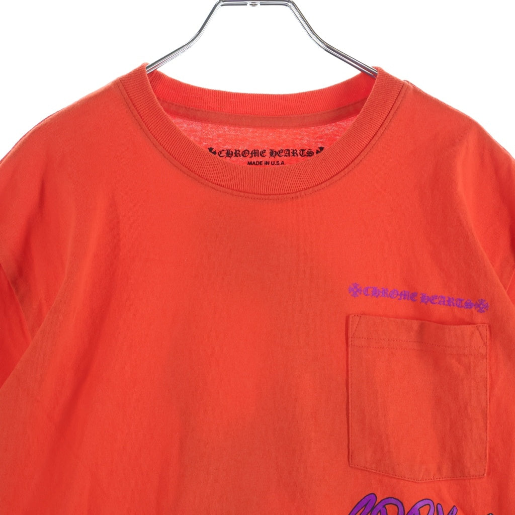CHROME HEARTS(クロムハーツ) PRO U S/S TEE MATTY ORANGE MATTY BOY マッティボーイチョンパープリテンス ショートスリーブ 半袖Tシャツ バーミリオン オレンジ