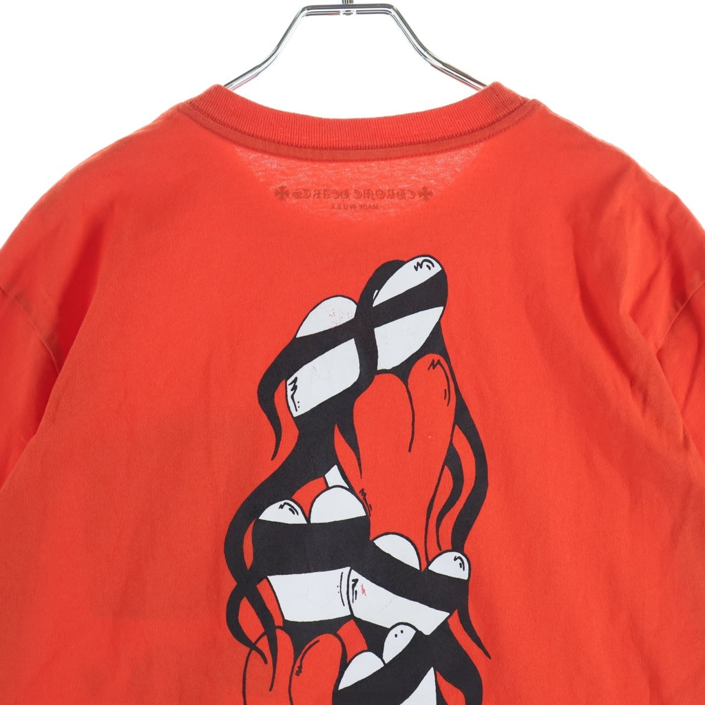 CHROME HEARTS(クロムハーツ) PRO U S/S TEE MATTY ORANGE MATTY BOY マッティボーイチョンパープリテンス ショートスリーブ 半袖Tシャツ バーミリオン オレンジ