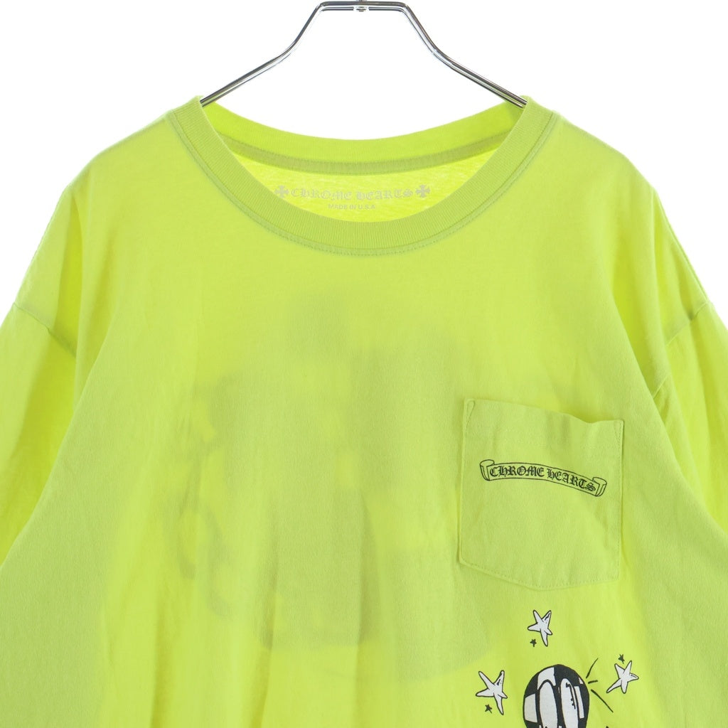 CHROME HEARTS(クロムハーツ) MATTY BOY PPO CHAIN GAME L/S T-SHIRT マッティボーイ チェーンゲーム 長袖Tシャツ ロンT イエロー