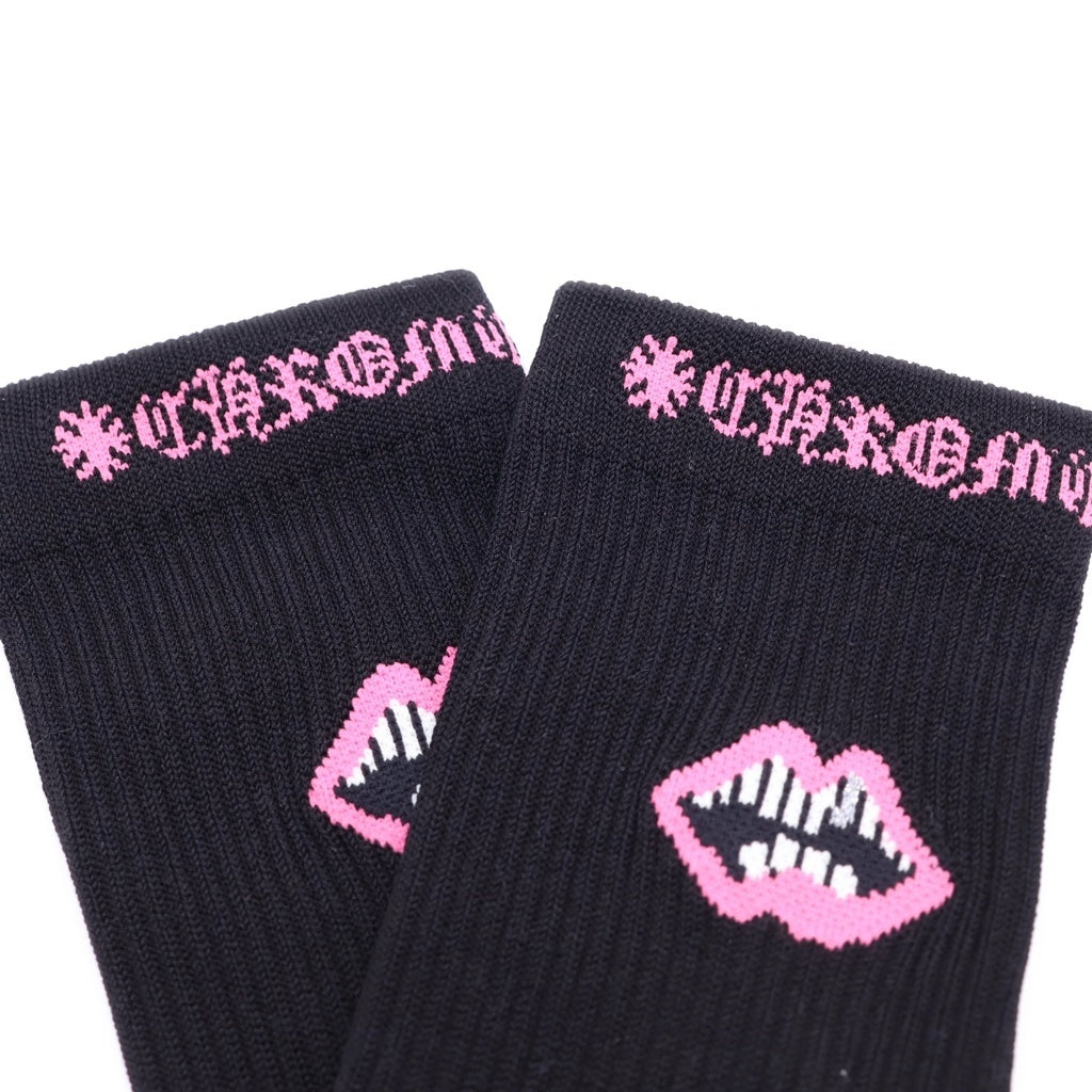 CHROME HEARTS(クロムハーツ) MATTY BOY CHOMPER SOCKS マッティボーイ チョンパー ソックス 靴下 ピンク/ブラック
