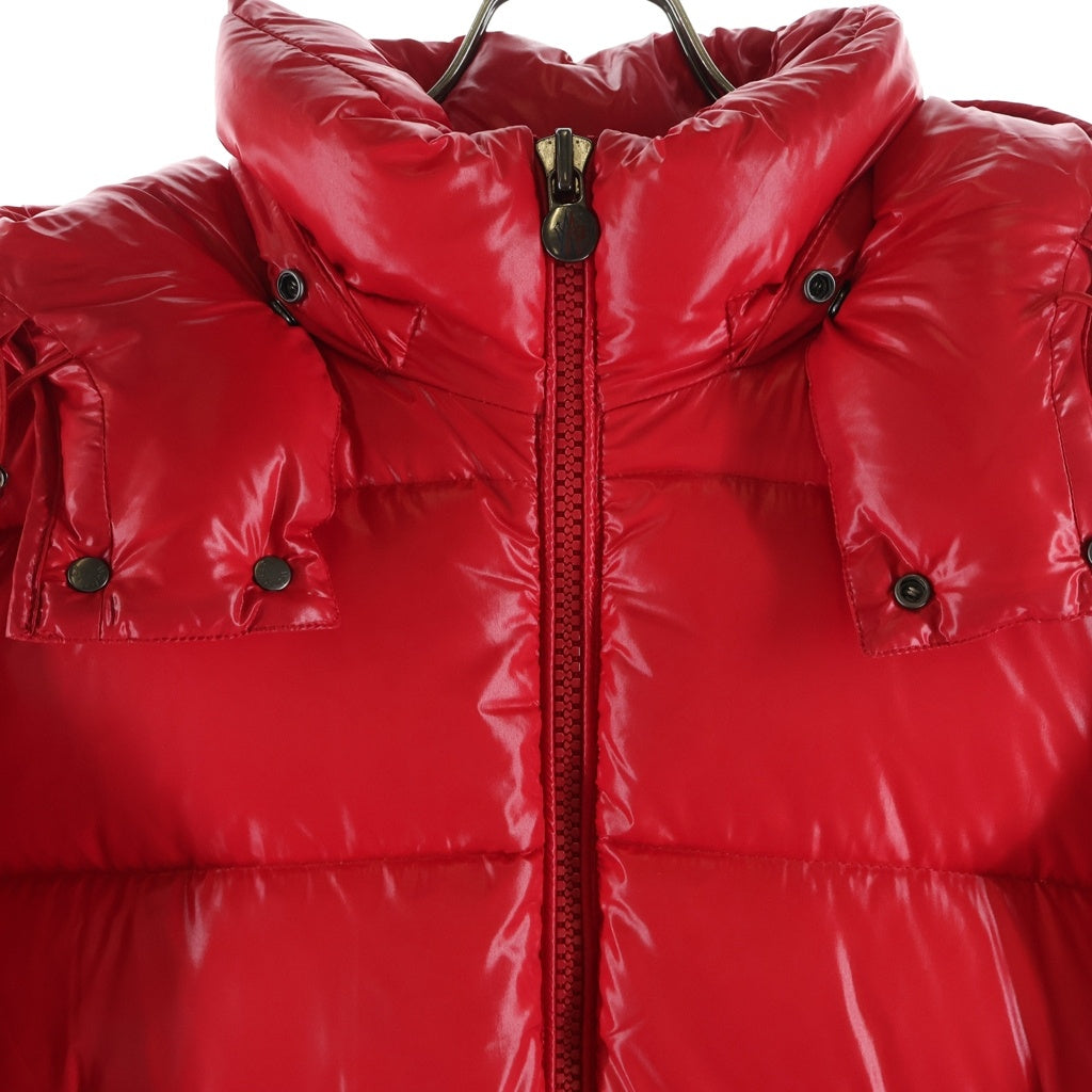 MONCLER(モンクレール) 16AW MAYA GIUBBOTTO フード付き ナイロンダウンジャケット レッド B20914036605 68950