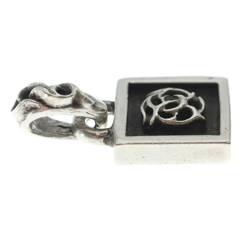 CHROME HEARTS(クロムハーツ) FRAMED FLRL フレームド フローラル チャーム ペンダントトップ シルバー