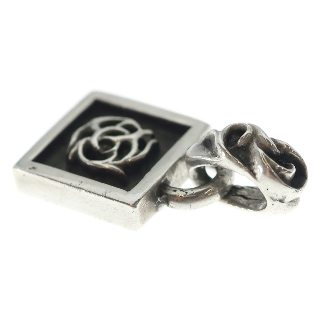 CHROME HEARTS(クロムハーツ) FRAMED FLRL フレームド フローラル チャーム ペンダントトップ シルバー